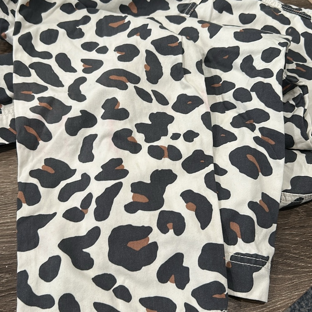 Vintage UO D’Angelo Leopard Print Cropped Coverall - Picture 11 of 11